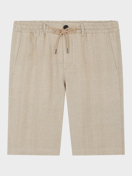 Bermuda en lin beige - Father & Sons - 5