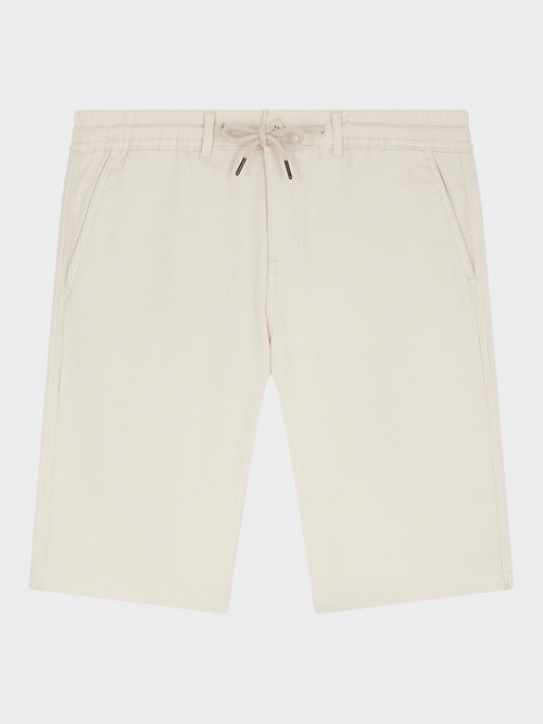 Bermuda en coton stretch écru - Father & Sons - 5