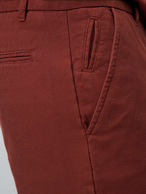 Bermuda en coton stretch terracotta - Father & Sons - 3