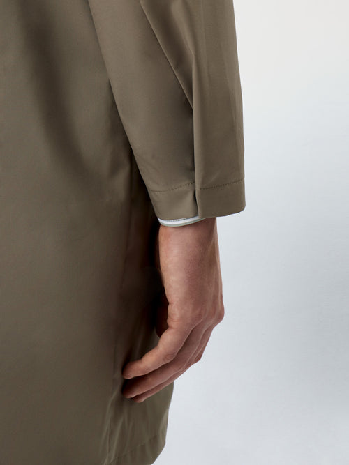 Parka légère taupe à capuche - Father & Sons - 5