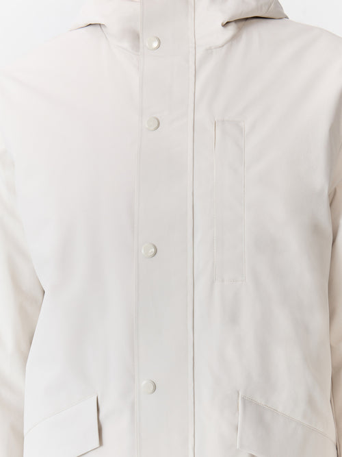 Parka écrue à capuche - Father & Sons - 6