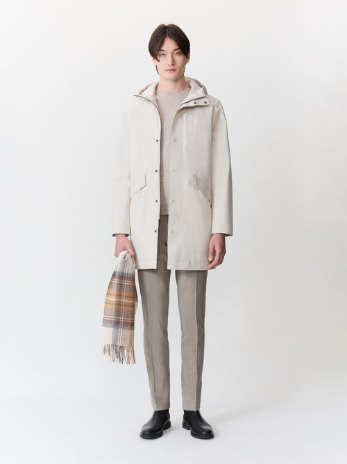 Parka écrue à capuche - Father & Sons - 7
