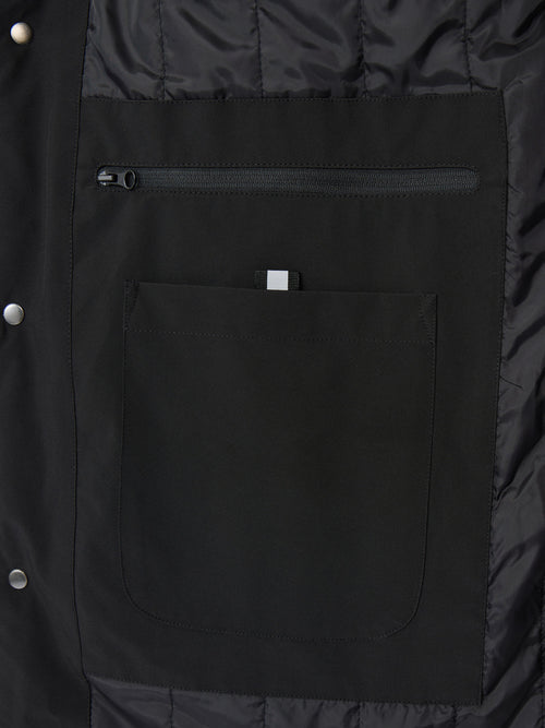 Parka noire à capuche - Father & Sons   - 9