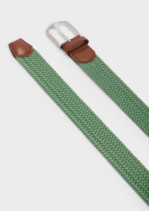 Ceinture tressée verte - Father & Sons - 2