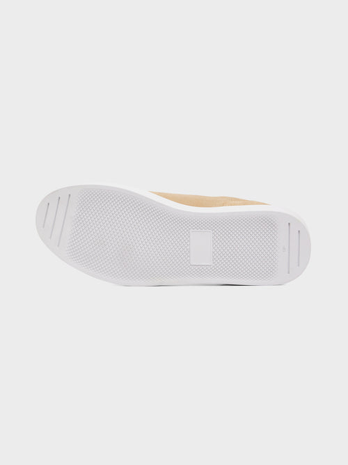 Baskets en cuir nubuck beige - Father & Sons - 3