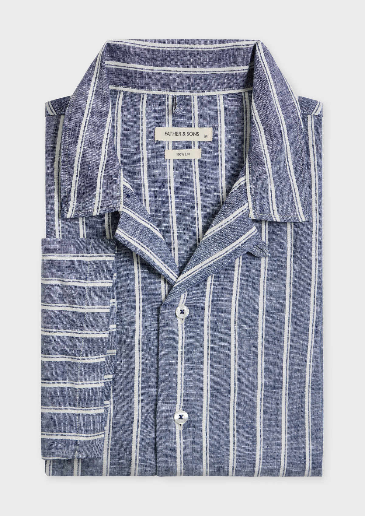 Chemise Oxford Regular Fit avec manches courtes - Bleu/rayé - HOMME | H Chemise Oxford Regular Fit avec manches courtes - Bleu/rayé - HOMME | H
