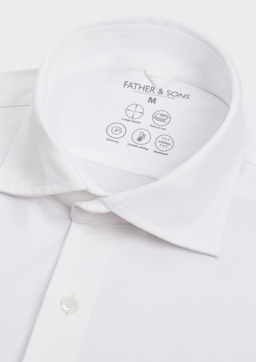 Chemise Charmant Slim blanche - Father & Sons - 2