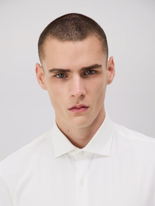 Chemise Charmant Slim blanche - Father & Sons - 6