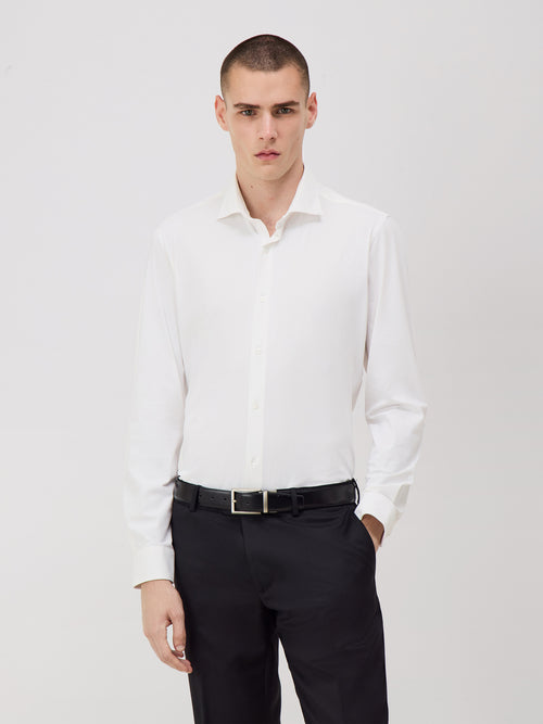 Chemise Charmant Slim blanche - Father & Sons - 4