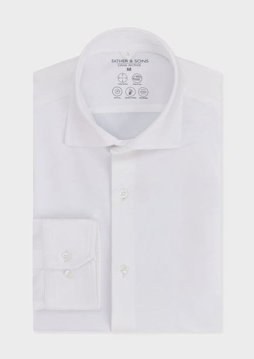 Chemise Charmant Slim blanche - Father & Sons - 1