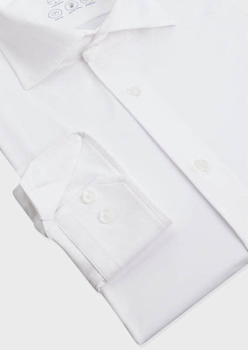 Chemise Charmant Slim blanche - Father & Sons - 3