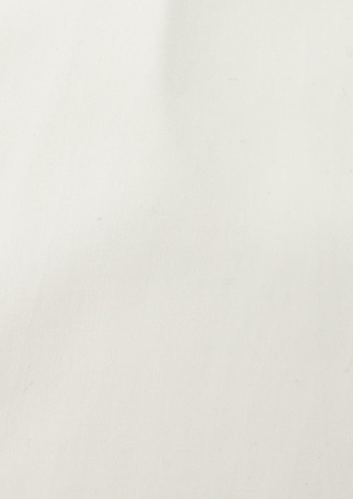 Chemise habillée Slim en coton sergé écru à col italien - Father & Sons - 2