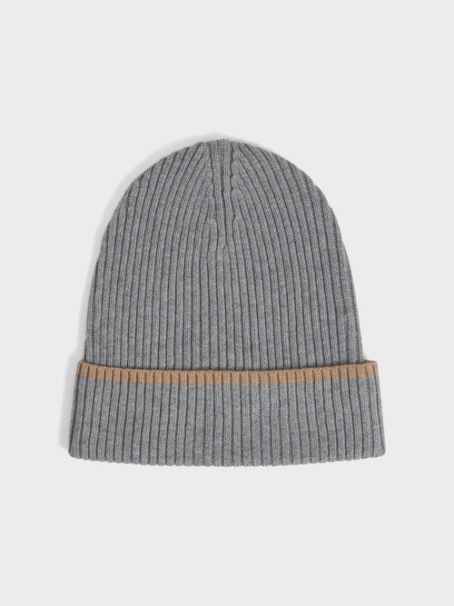 Coffret cadeau bonnet et écharpe gris - Father & Sons - 2