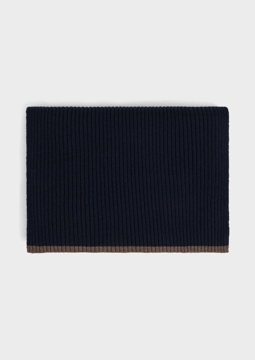 Coffret cadeau bonnet et écharpe bleu indigo - Father & Sons - 3