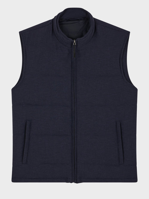 Doudoune sans manches bleu marine - Father & Sons - 6