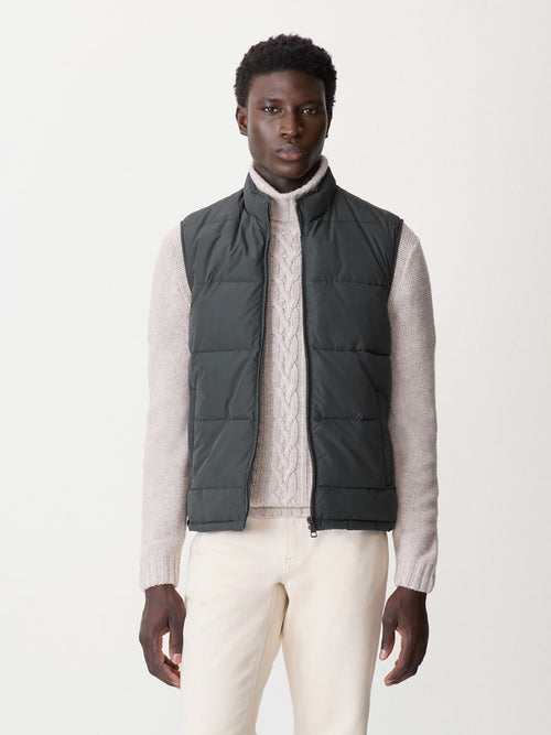 Doudoune sans manches kaki - Father & Sons - 1