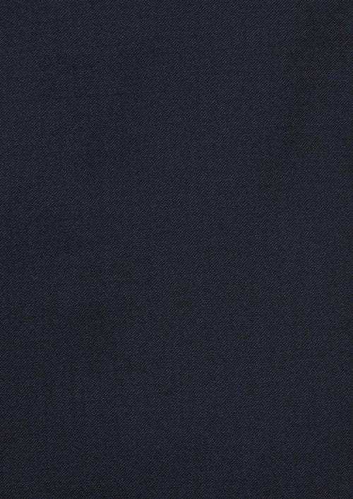 Gilet de costume en laine Vitale Barberis Canonico unie bleu marine - Father & Sons - 3