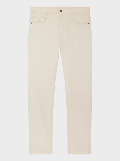 Jean Jack Regular en coton stretch écru - Father & Sons - 5