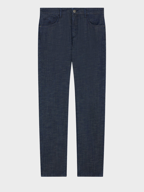 Jean Jack Regular bleu indigo - Father & Sons   - 5