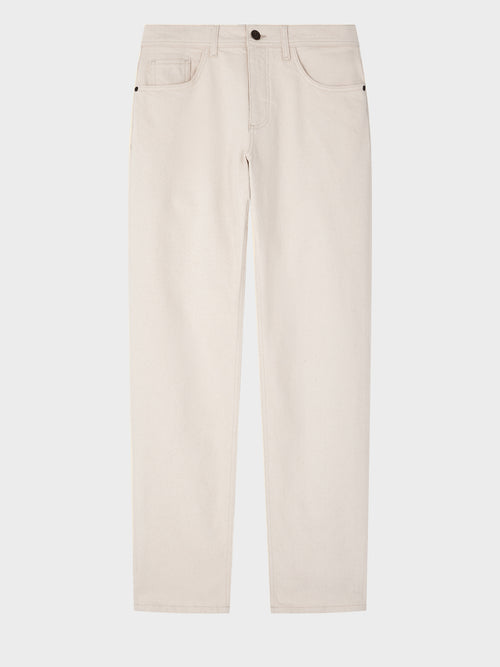 Jean Jack regular en coton stretch écru - Father & Sons - 4