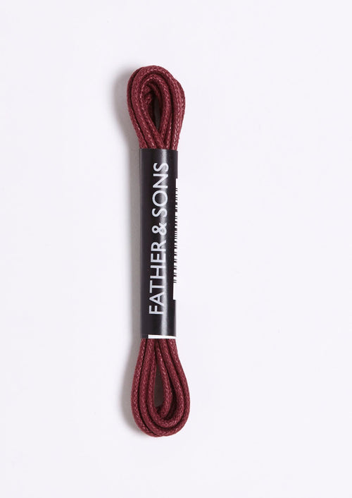 Lacets rouge bourgogne - Father & Sons - 1