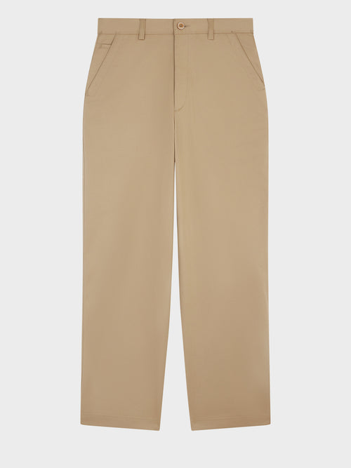 Pantalon de travail en coton stretch beige - Father & Sons - 7
