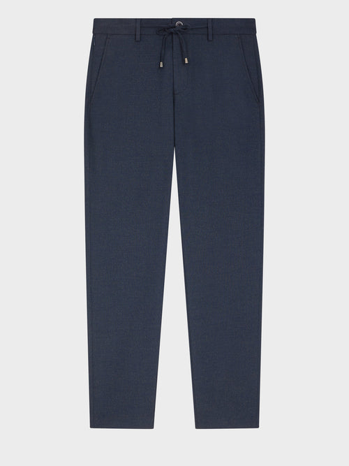 Pantalon casual slack regular bleu marine - Father & Sons - 4