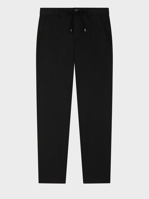 Pantalon casual slack regular noir - Father & Sons - 4