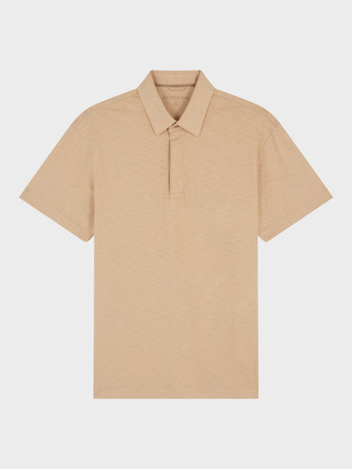 Polo loose en coton rose - Father & Sons - 1