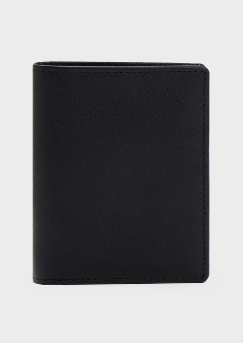 Portefeuille en cuir noir - Father & Sons - 1