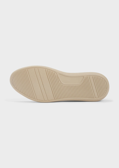 Baskets basses en cuir blanc - Father & Sons - 3