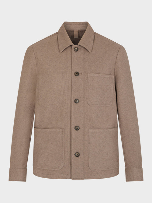 Surchemise marron - Father & Sons - 5
