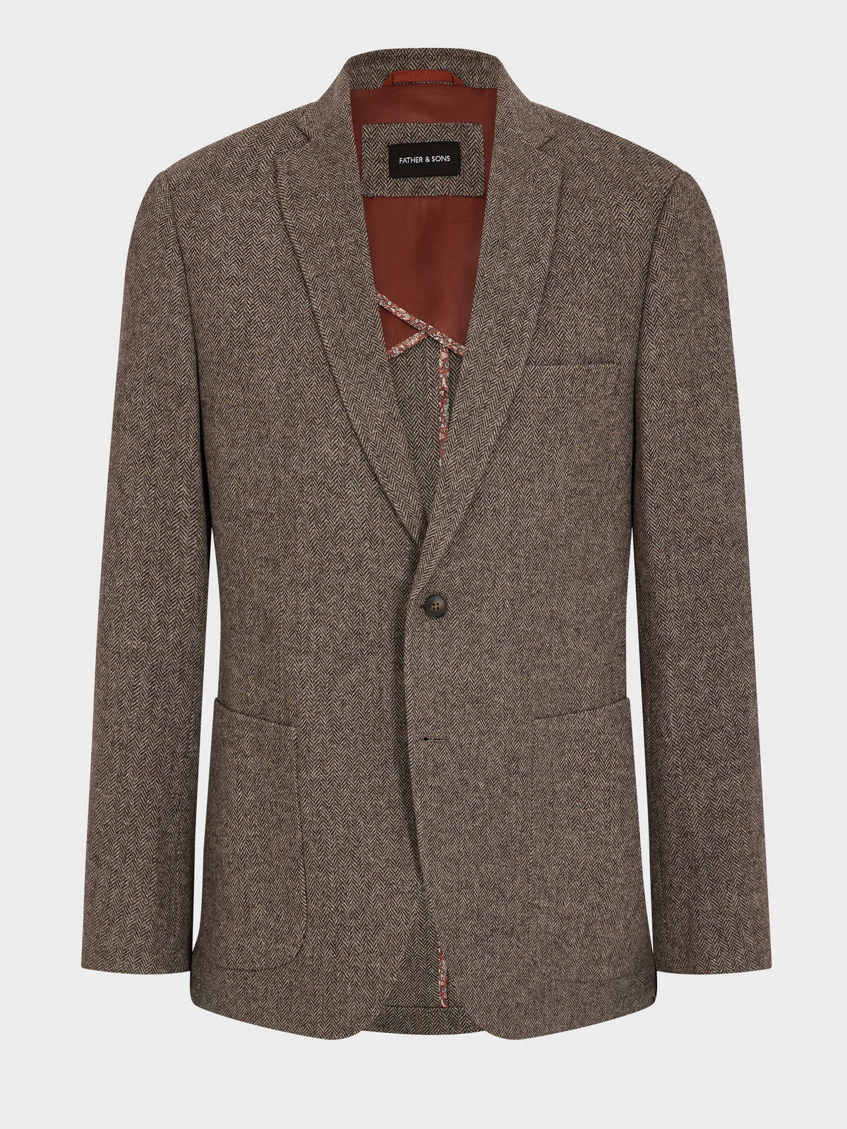 Veste zippée Toile de laine vierge mélangée bleu marine Veste zippée Toile de laine vierge mélangée bleu marine