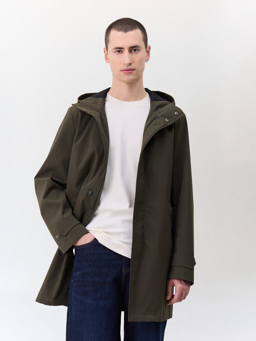 Parka kaki à capuche - 1 - Father & Sons   - 2 