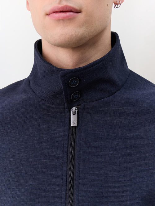 Blouson bleu marine - Father & Sons   - 4 