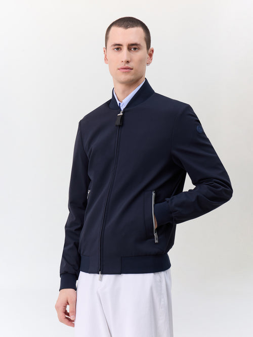 Blouson Teddy bleu marine - 1 - Father & Sons   - 5 