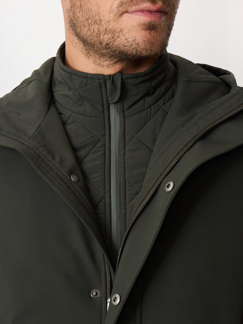 Parka kaki à capuche - Father & Sons   - 5 