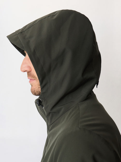 Parka kaki à capuche - Father & Sons   - 7 