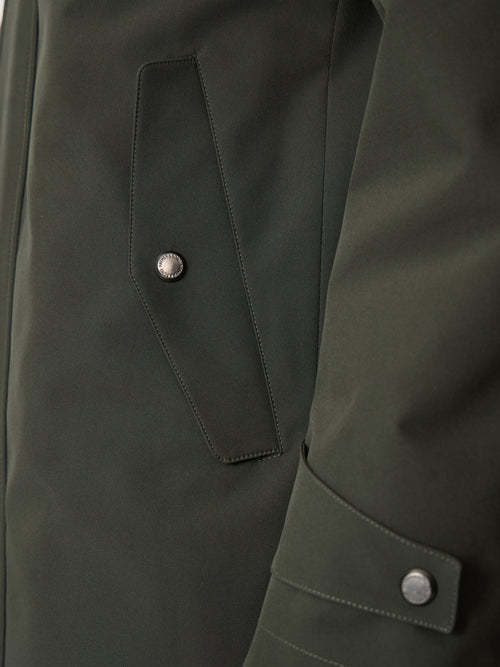 Parka kaki à capuche - Father & Sons   - 6 