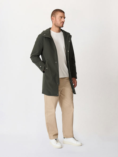 Parka kaki à capuche - 1 - Father & Sons   - 10 