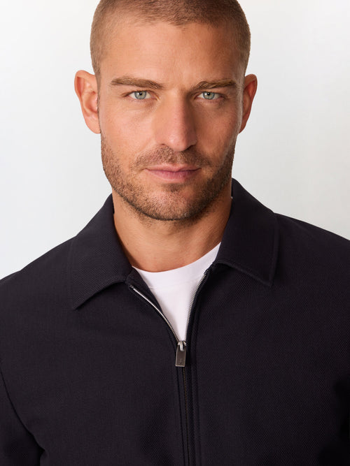 Blouson bleu marine - Father & Sons   - 3 