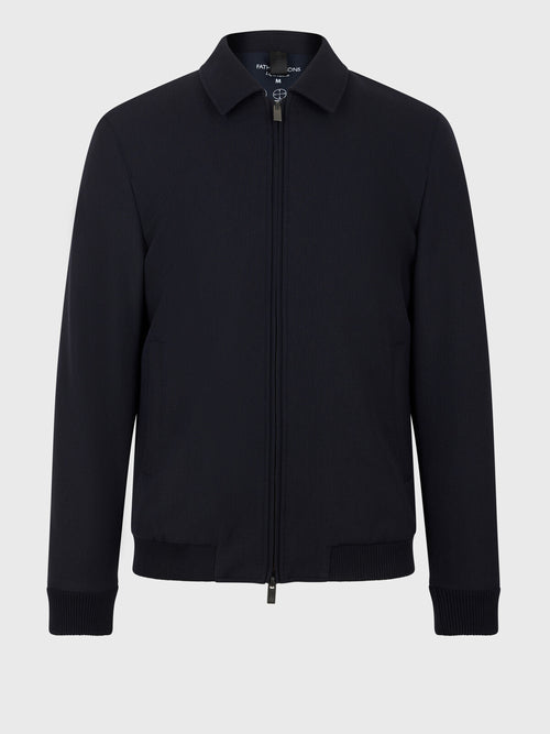 Blouson bleu marine - Father & Sons   - 5 