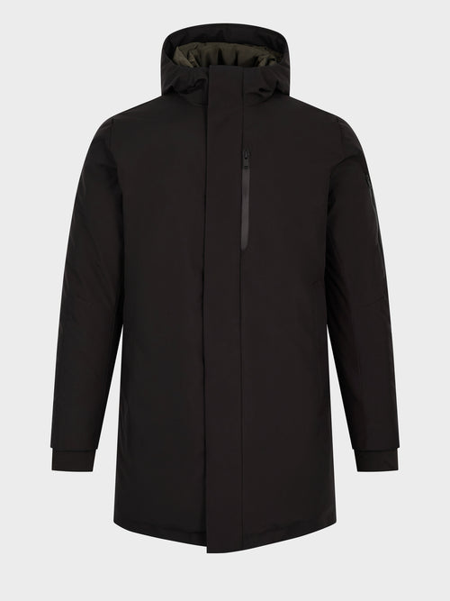 Parka noire à capuche - Father & Sons   - 8 