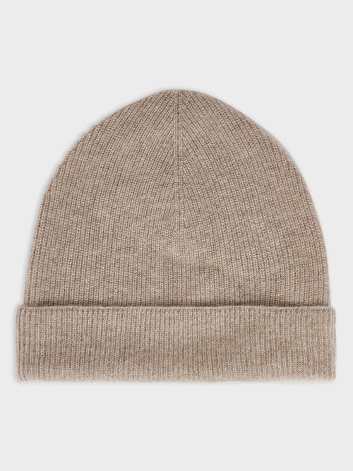 Bonnet en cachemire marron - 1 - Father & Sons   - 1 