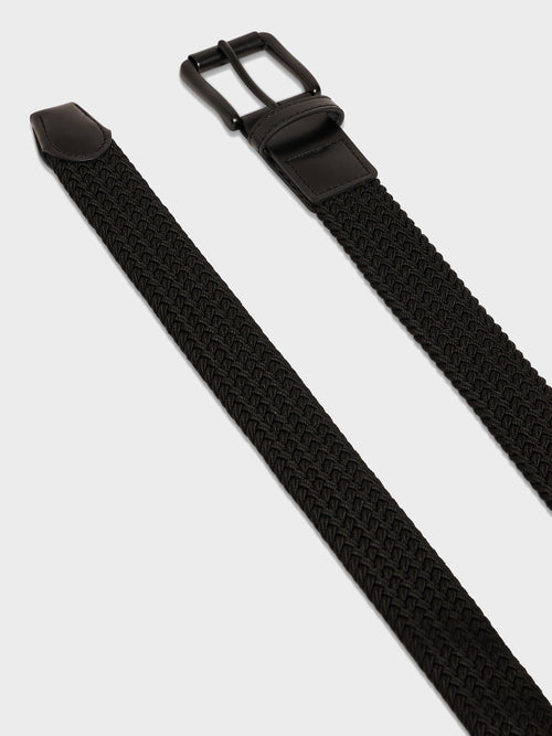 Ceinture tressée noire - 2 - Father & Sons   - 10 