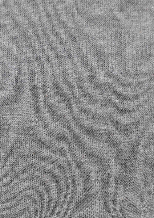 Chaussettes invisibles en coton uni gris - 2 - Father & Sons   - 9 