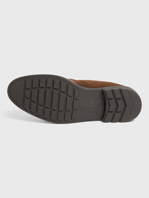 Boots en cuir nubuck camel - Father & Sons   - 3 