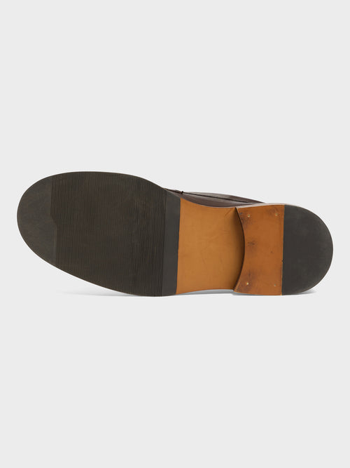 Mocassins en cuir marron - Father & Sons   - 3 