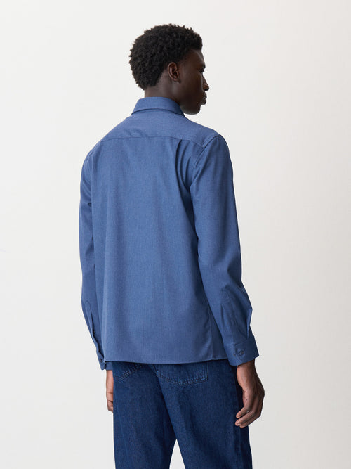 Surchemise bleu indigo - 2 - Father & Sons   - 19 