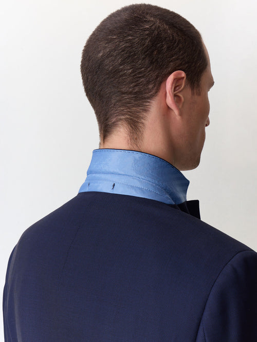 Costume 2 pièces regular en laine bleu marine - Father & Sons   - 4 